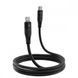 Кабель Proove Soft Silicone Type-C to Lightning 27W (1m) black 656-02590 фото 3