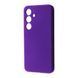 Чохол WAVE Full Silicone Cover для Samsung Galaxy S24 Dark purple 656-07192 фото 1