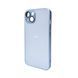 Чохол для смартфона AG Glass Matt Frame Color для iPhone 13 Sierra Blue 666-00580 фото 1