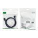 Кабель UGREEN HDMI 4K Cable Male to Male 90 Degree Black 1m UGR-10172 фото 2