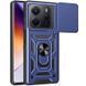 Ударопрочный чехол Camshield Serge Ring для Xiaomi Redmi Note 14 4G (Int. version) Blue 777-04288 фото 1