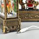 Ночник Рождественский фонарь с фигурами, блестками, подсветкой и музыкой (от сети, 3*AAA) 19см 1 300-00063 фото 2