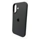 Силіконовий чохол для iPhone 16 Dark Grey 666-01165 фото 4