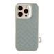 Чехол Kajsa Briquette Collection Rhombus with MagSafe для iPhone 16 Pro Light Grey 757-00034 фото