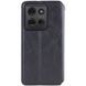 Кожаный чехол-книжка GETMAN Cubic для ZTE Blade A55 4G Черный 555-01611 фото 4
