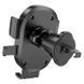 Автотримач для телефона HOCO H18 Mighty one-button car holder (air outlet) Black 6942007601573 фото 5