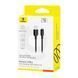 Дата кабель Baseus Silky Series OS Fast Charging USB to Lightning 2.4A (2m) (P1037770) Cluster Black ILSO-00000076495-1 фото 5