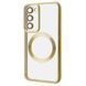 Чохол WAVE Metal Color Case with Magnetic Ring для Samsung Galaxy S23 Gold 656-07951 фото 1