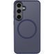 Чехол TPU+PC Metal Buttons with MagSafe Colorful для Samsung Galaxy S24+ Navy Blue 555-03010 фото 2