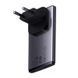 Сетевое зарядное устройство з кабелем Baseus GaN5 Pro Ultra-Slim Fast Charger C+U 65W Gray((With Mini White Cable C to C CCGP150113 фото 3