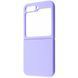 Чохол WAVE Full Silicone Cover для Samsung Galaxy Flip 6 Light purple 656-07068 фото 1