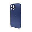 Чехол для смартфона AG Glass Matt Frame Color для iPhone 13 Pro Max Navy Blue 666-00598 фото