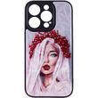 TPU+PC чехол Prisma Ladies для Apple iPhone 14 Pro Max (6.7") Ukrainian Girl 208-06036 фото