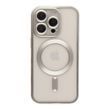 Чохол TPU Metallic Chrome Full Camera with Magsafe для iPhone 16 Pro Max Silver 214-02958 фото
