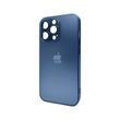 Чехол для смартфона AG Glass Matt Frame Color для iPhone 11 Pro Max Navy Blue 666-00548 фото