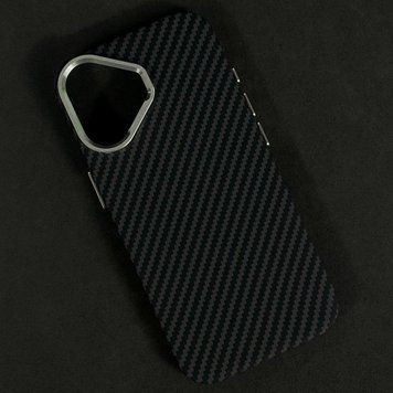 Чехол Elite Carbon Matte BOX Magnetic для iPhone 17 Line Black 208-06361 фото