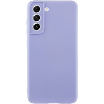 Чехол TPU GETMAN Liquid Silk Full Camera для Samsung Galaxy S22 Сиреневый / Light purple ILSO-00000075777-20 фото