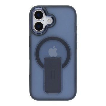 Чохол TPU+PC FlexGuard Magnetic Ring Stand для iPhone 16 Blue 757-00374 фото