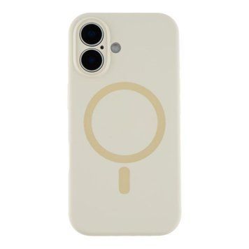 Чохол Glow Silicone Case Full Camera with Magsafe для iPhone 16 Antique white 214-04060 фото