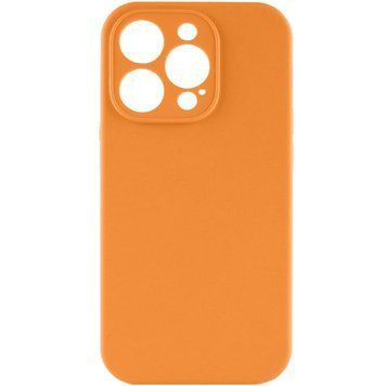 Силіконовий чохол Silk Full Camera Protective для Apple iPhone 16 Pro (6.3") Orange 777-09591 фото