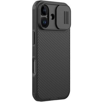 Карбонова накладка Nillkin CamShield Pro для Apple iPhone 17 (6.3") Black 777-08141 фото
