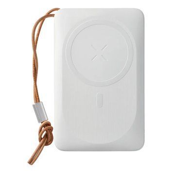Внешний аккумулятор VEGER 10000 mAh with wireless charging compatible with MagSafe PD QC3.0 2A 20W MagOn (VP1151 / W1151) White 216-00136 фото