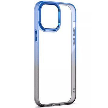 Чехол TPU+PC Fresh sip series для Xiaomi Redmi 9C Черный / Синий 777-06660 фото