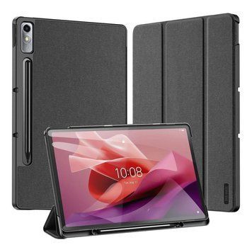 Чехол Dux Ducis Domo для Lenovo Tab P12 12.7" Auto Sleep Wake Black 757-00167 фото