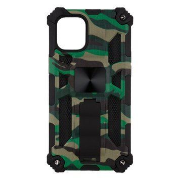 Протиударний Чохол Shockproof Camouflage для iPhone 12 Mini Камуфляж Зелений 208-01158 фото