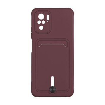 Чохол Colorfull Pocket Card для Xiaomi Redmi Note 10 / Note 10s Maroon 208-03335 фото