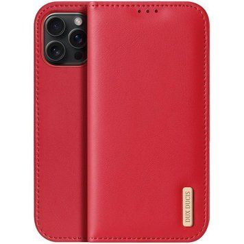 Чехол-книжка Dux Ducis Hivo для Apple iPhone 17 Pro (6.3") Red 777-08191 фото