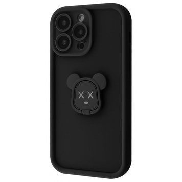 Чохол Pretty Case iPhone 13 Pro Max Bear/Black 208-04110 фото
