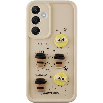 Чехол TPU Toys Case для Samsung Galaxy A35 Sand/Always Happy 777-03882 фото
