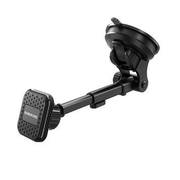 Автотримач для телефона BOROFONE BH21 Vanda magnetic in-car phone holder for Centure console windshield 6931474718846 фото