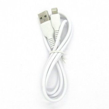 Кабель для заряджання та передачі даних WUW X178 USB to Lightning Білий 1 м 209-00053 фото