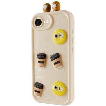 Чехол TPU Toys Case with Ears для Apple iPhone 16e\17e (6.1") Sand 208-05335 фото