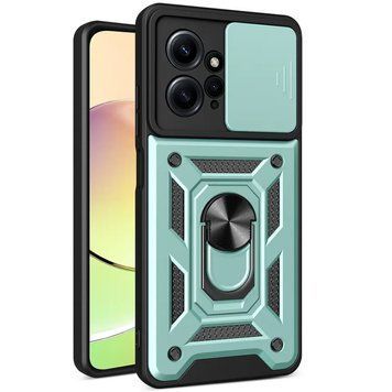 Ударостійкий чохол Camshield Serge Ring для Xiaomi Redmi Note 12 4G Green 777-04505 фото