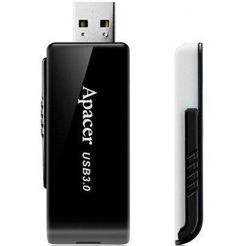 Флеш-накопитель Apacer USB 3.2 Gen 1 AH350 128Gb Black AP128GAH350B-1 фото