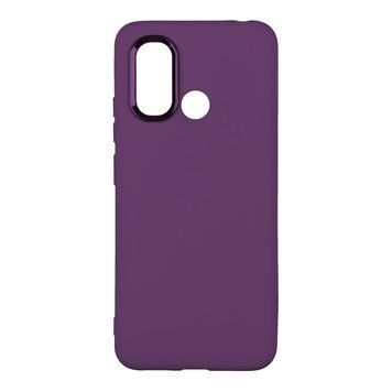 Чехол Silicone Cover Metal frame для Xiaomi Redmi 12C Elderberry 208-03541 фото