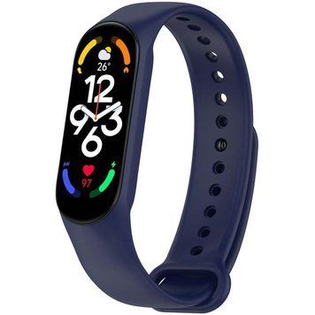 Силіконовий ремінець для Xiaomi Mi Band 7/6/5 Midnight blue 212-01591 фото