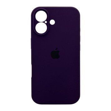 Силиконовый чехол с закрытой камерой для iPhone 17 Berry Purple 666-04228 фото