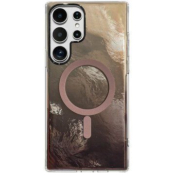 Чехол TPU Shiny Mountain (MagFit) для Samsung Galaxy S25 Ultra Chocolate 555-02828 фото