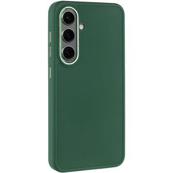Чохол TPU Bonbon Metal Style для Samsung Galaxy S24 / S25 Army green 555-02778 фото