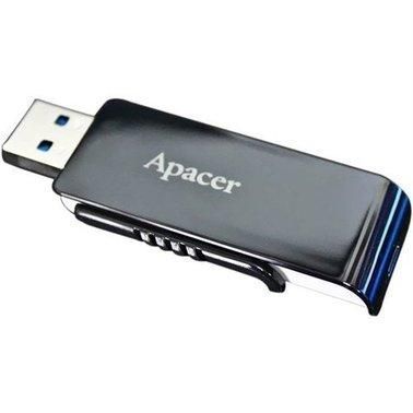 Флеш-накопичувач Apacer USB 3.2 Gen 1 AH350 128Gb Black AP128GAH350B-1 фото