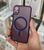 Чохол Space Magnetic Color з Magsafe для iPhone Xr Темно-фіолетовий 214-00863 фото