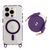 Чехол TPU+PC LanyardCase with MagSafe для iPhone 15 Pro Dark Purle 214-03167 фото