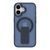 Чехол TPU+PC FlexGuard Magnetic Ring Stand для iPhone 16 Blue 757-00374 фото