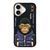Чехол TPU+PC Nimmy 3D with Metal Buttons для iPhone 16 Gorilla Black 656-02542 фото