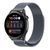 Ремешок Универс 20mm Milanese loop для Samsung/Amazfit/Huawei Grey 212-02674 фото