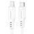 Кабель ACEFAST C3-01 Type-C to iP 3A, 30W, TPE, TPE connectors, White 6974316280811 фото